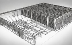 机房平面设计图，机房平面设计图纸
