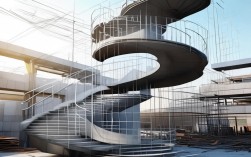 建筑土木工程楼梯图，建筑土木工程楼梯图片