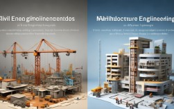 土木工程和建筑工程，土木工程和建筑工程的区别