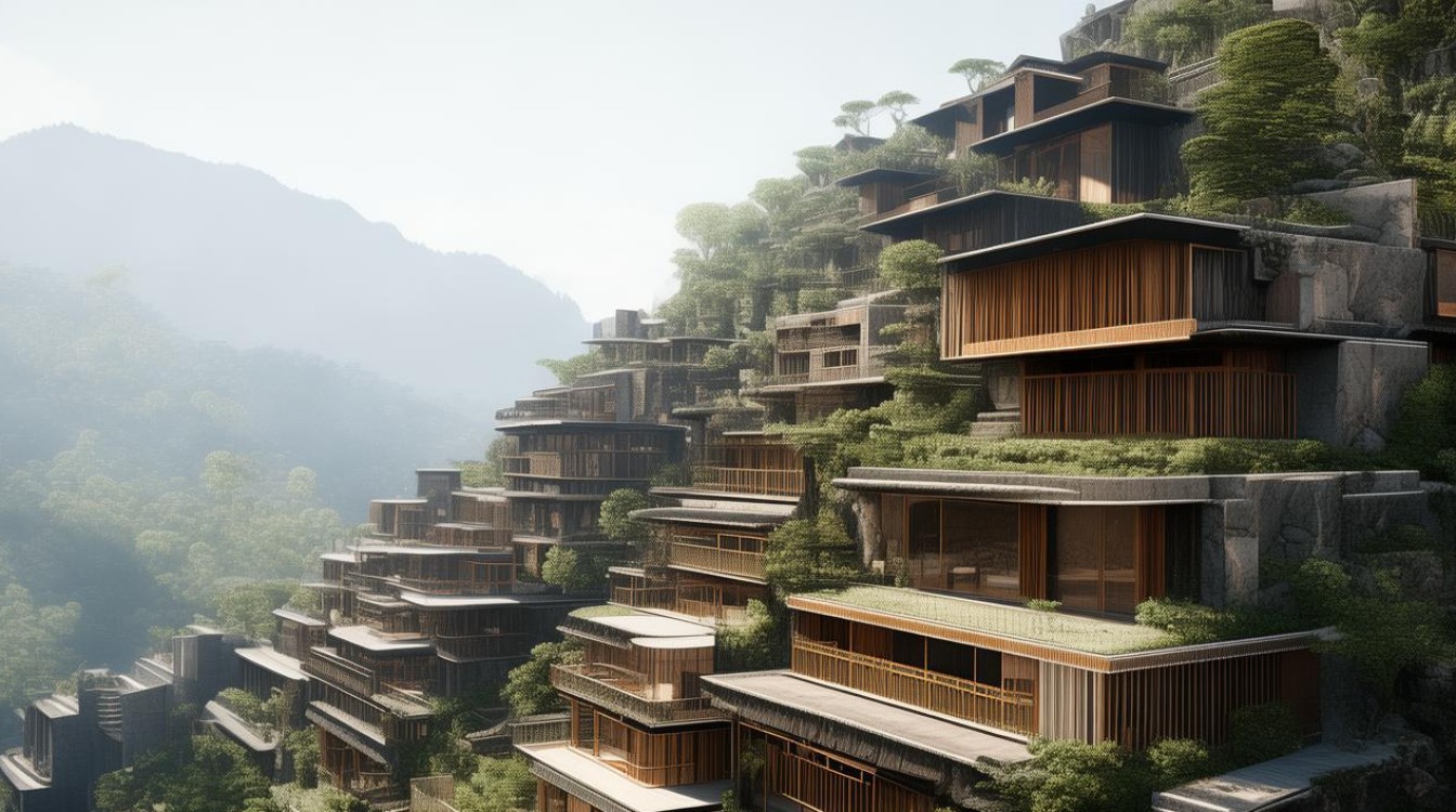 山地建筑设计有哪些关键策略？-图2