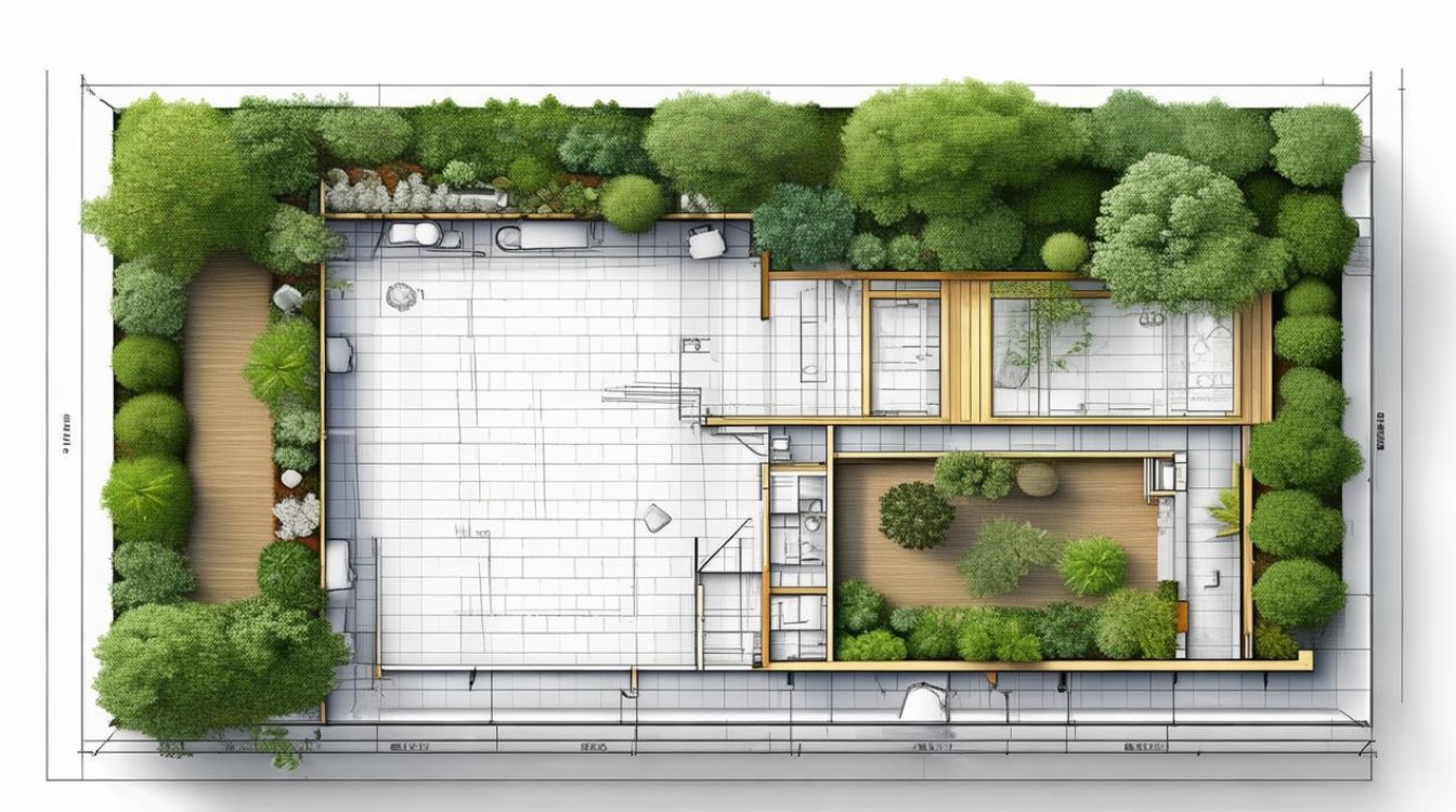 如何设计屋顶景观平面图？实用技巧与灵感分享-图3