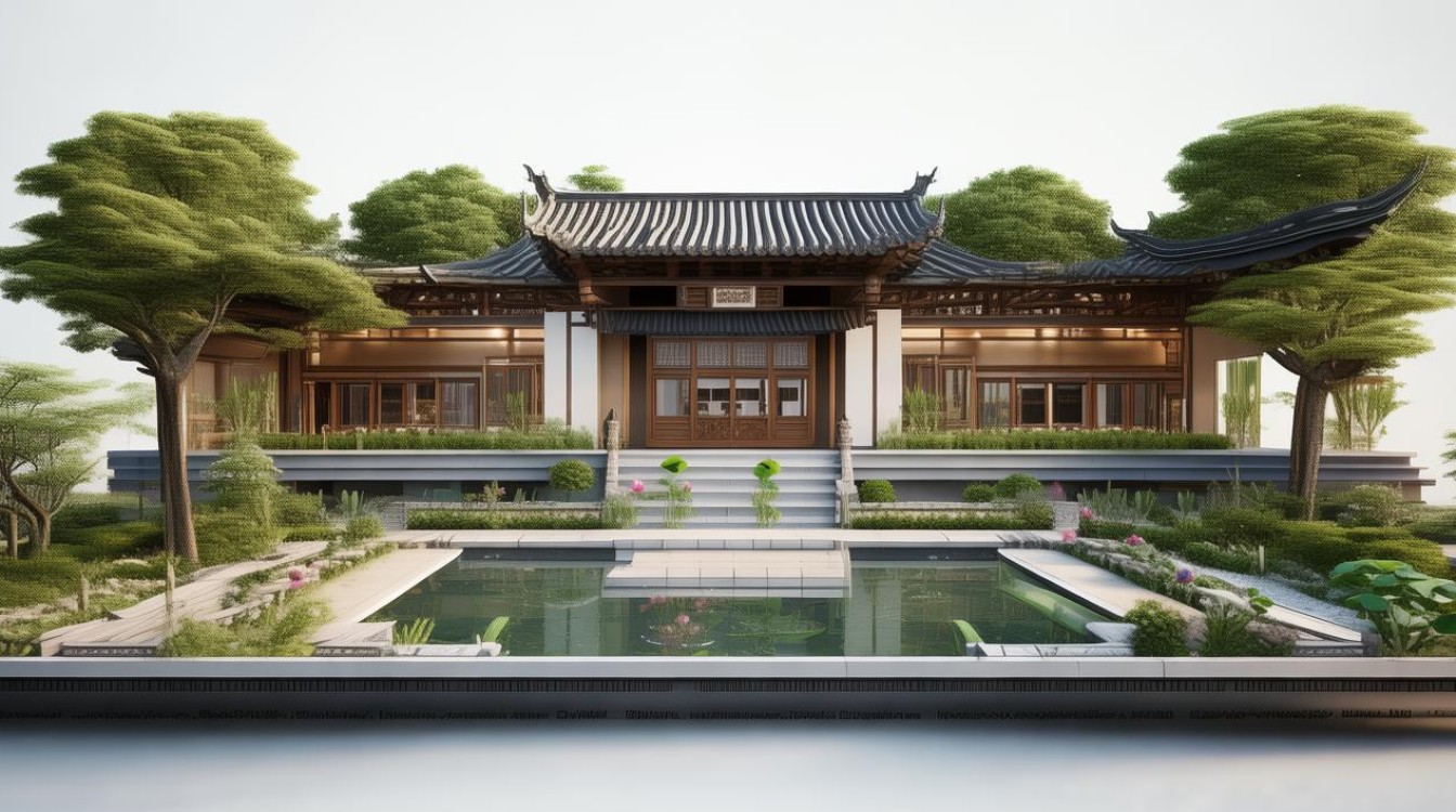 如何设计融合传统与现代的寺庙园林建筑艺术？-图2