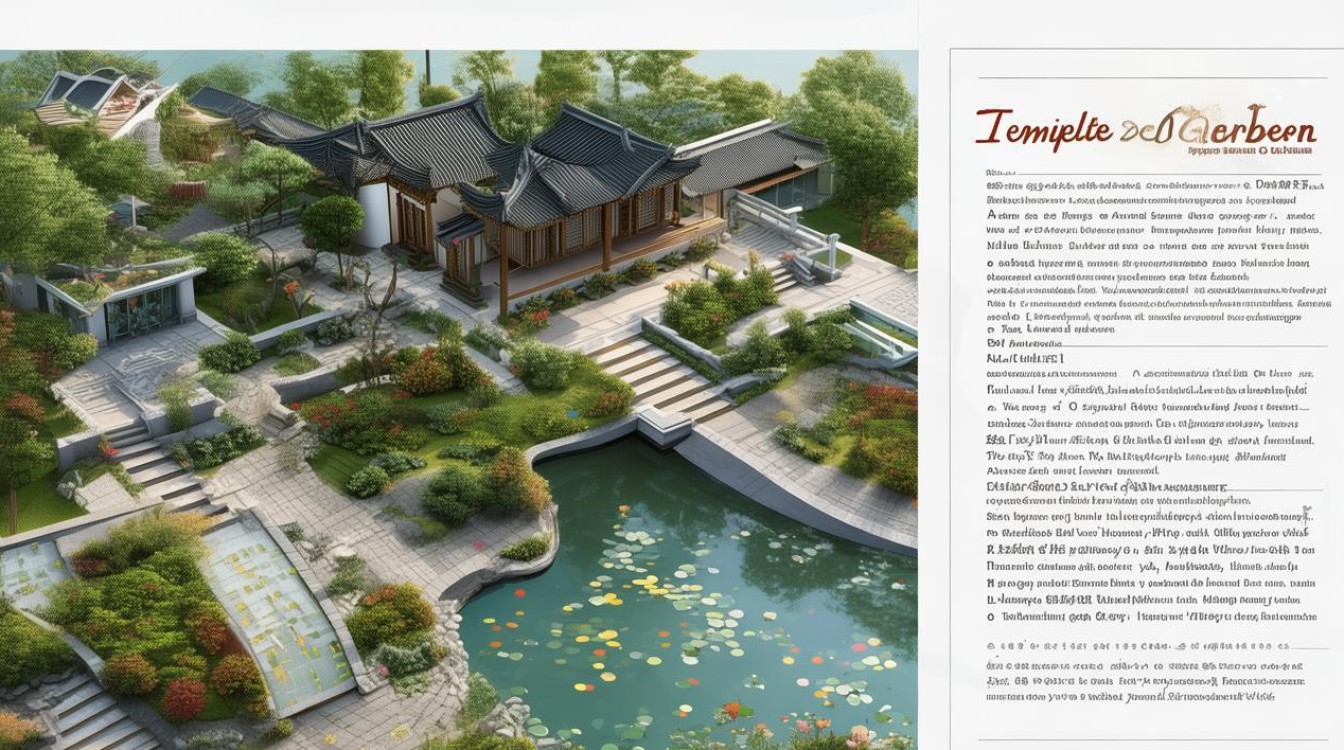 如何设计融合传统与现代的寺庙园林建筑艺术？-图3