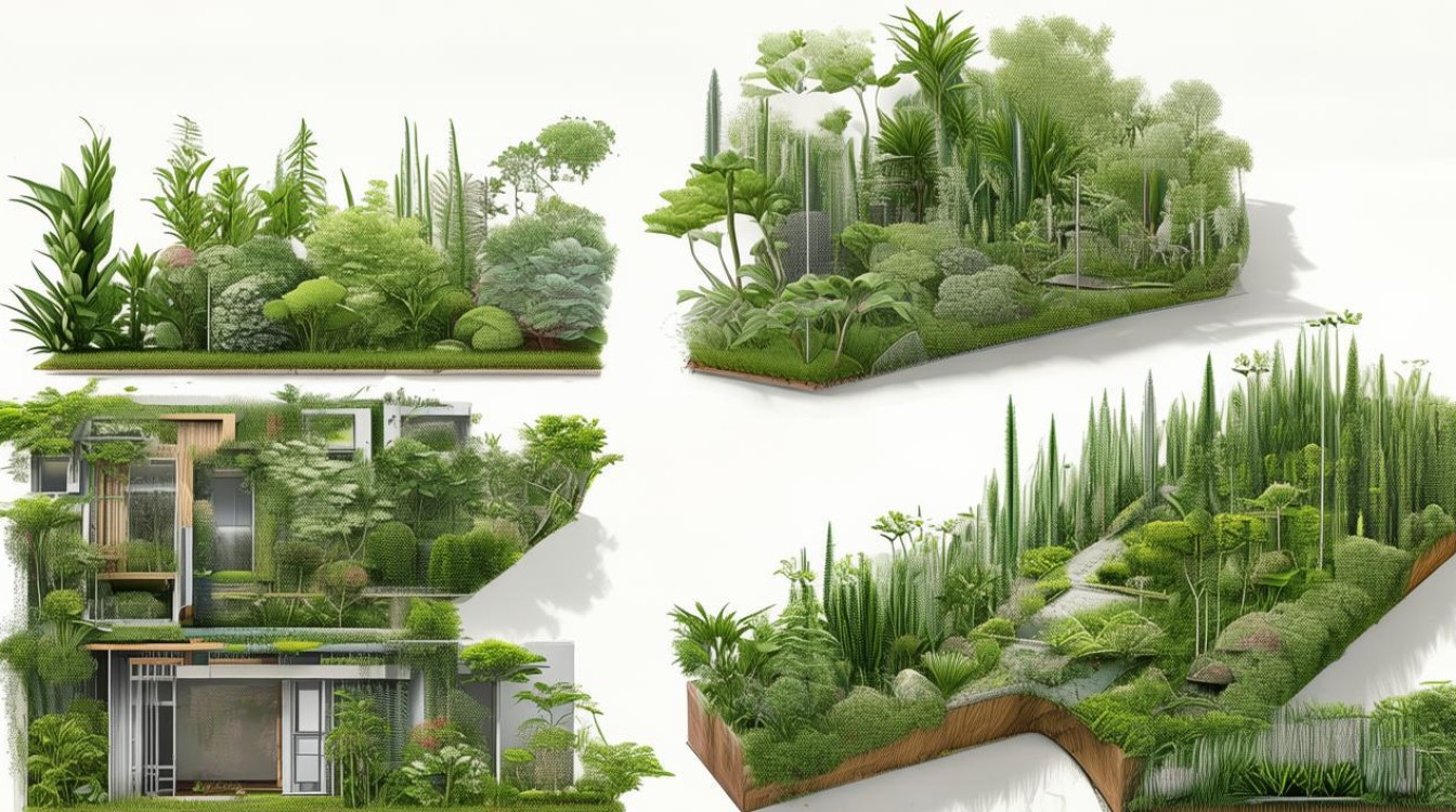 如何绘制平面设计中的植被？建筑设计的植被表现技巧-图4