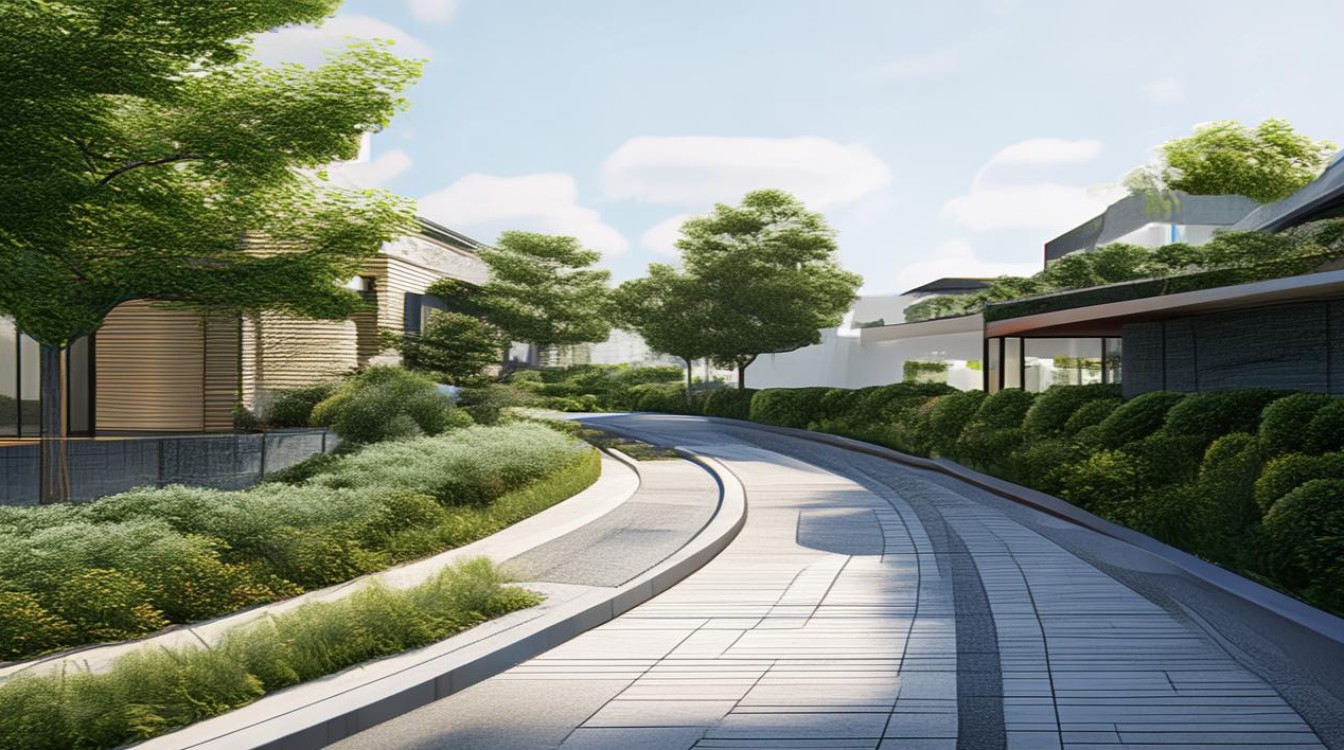 景观道路组织设计如何提升建筑设计的整体效果？-图1