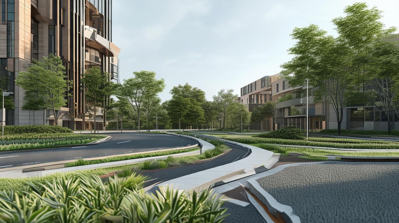 景观道路组织设计如何提升建筑设计的整体效果？-图3