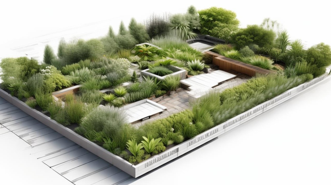 植物景观设计平面图如何提升建筑设计效果？-图2