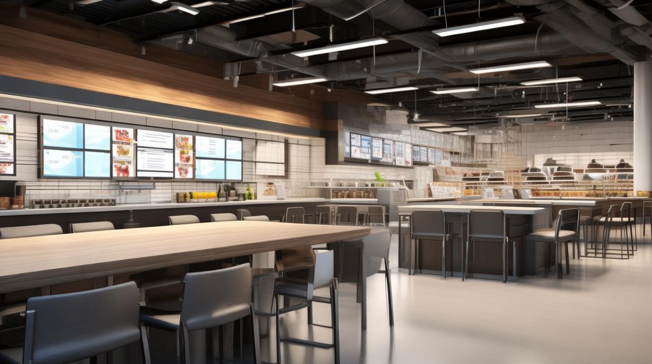 如何用数字化工具在线制作食堂设计图优化餐饮空间？-图2