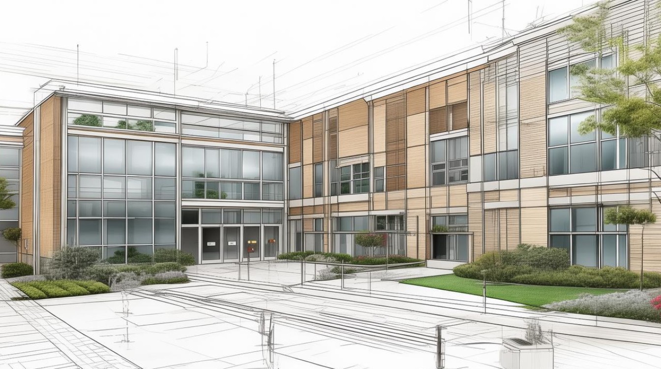 学校入口设计平面图有哪些建筑学考量和实践要点？-图1
