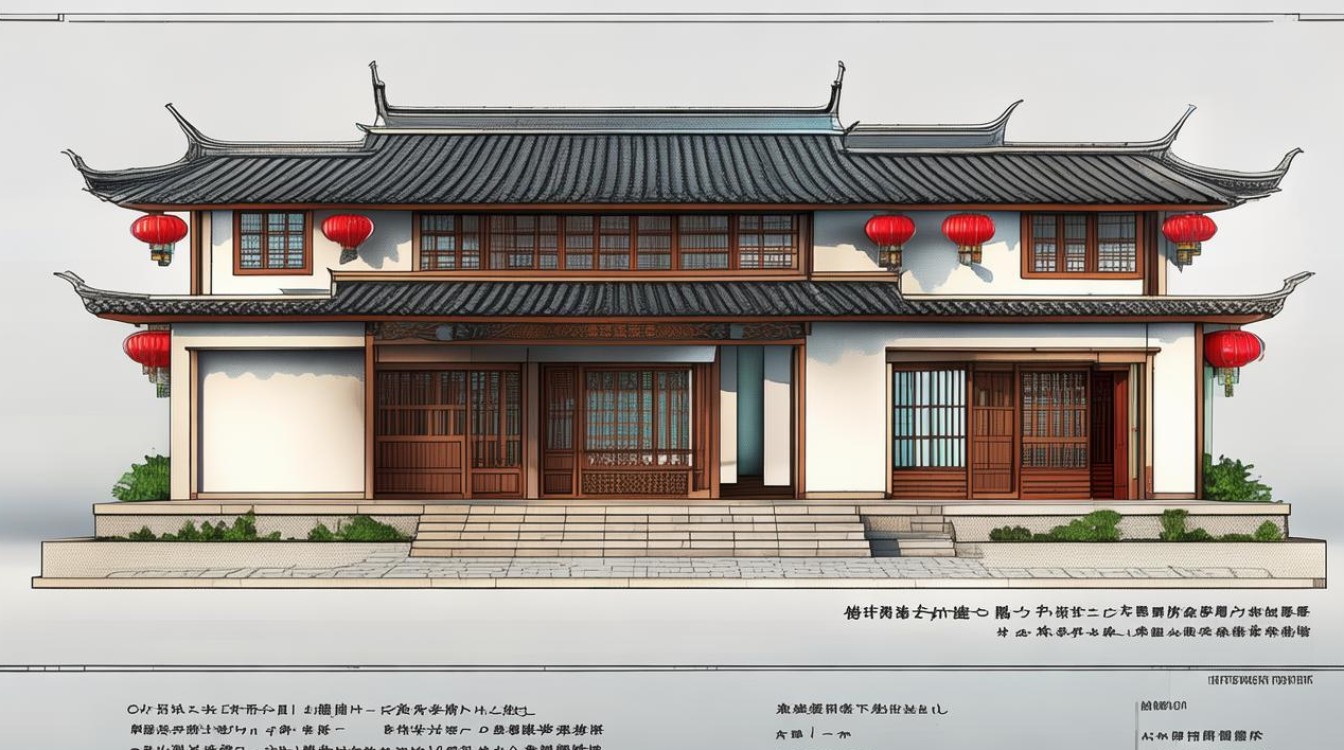 如何设计传统与现代融合的中式农村房屋？-图3