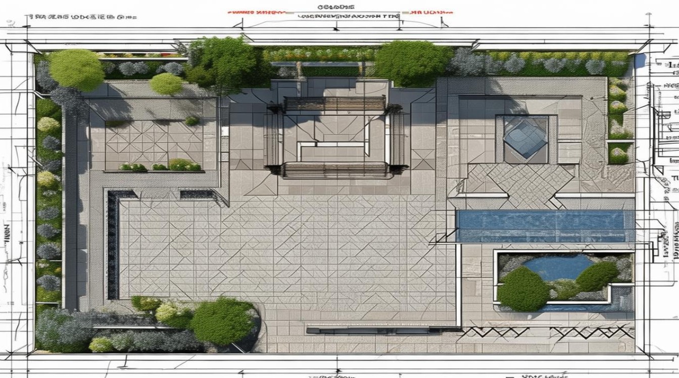 如何用CAD设计庭院硬化路面？实用指南分享-图1