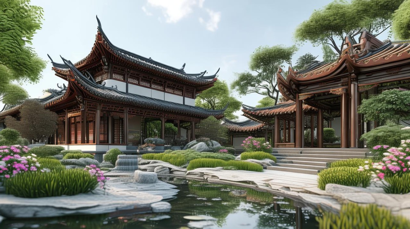 如何将传统与现代完美融合在新中式景观设计中？-图1