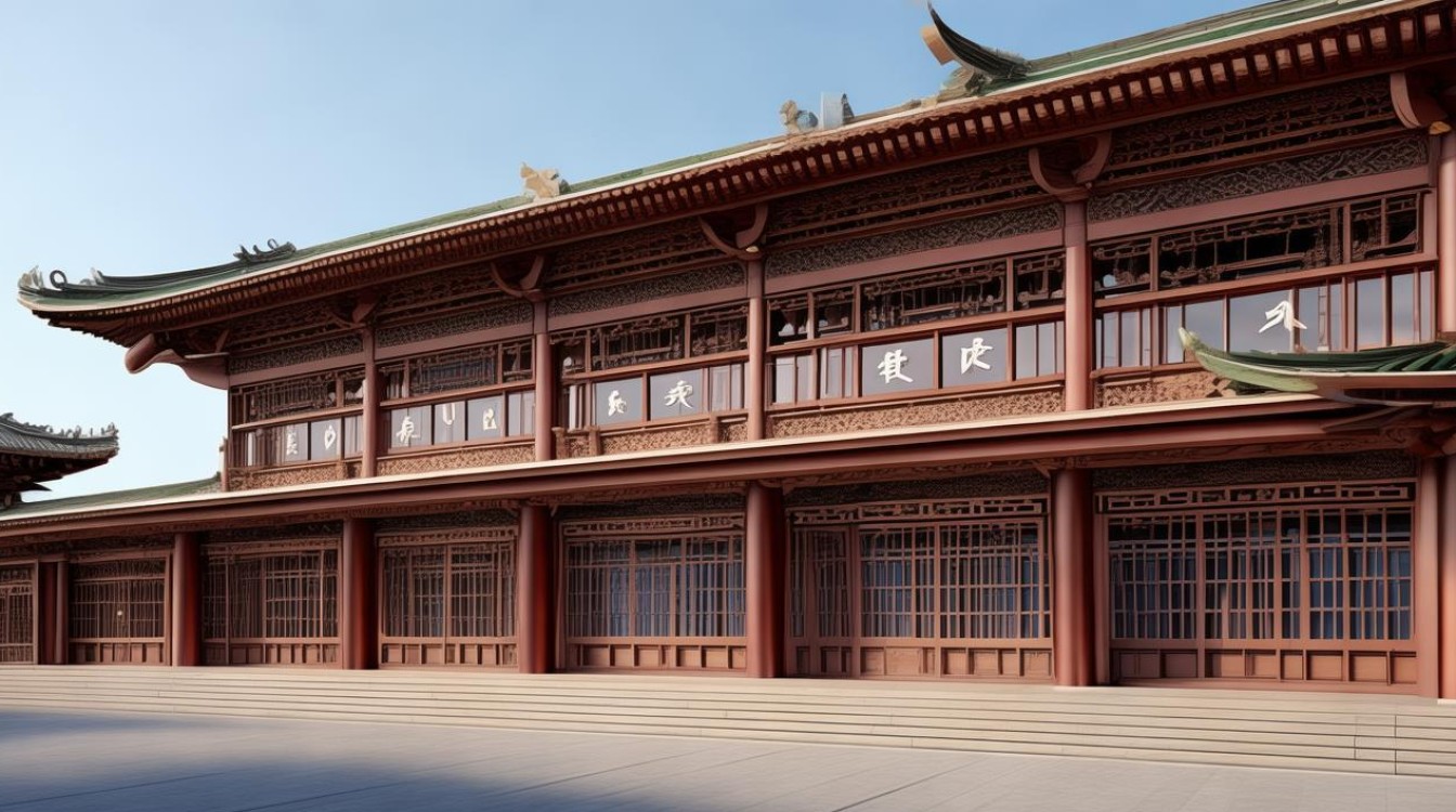武昌大门门房设计如何融合传统与现代建筑艺术？-图2
