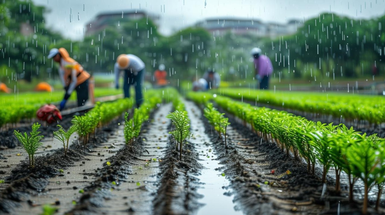 景观绿化工程冬雨季施工有哪些关键技术与最新实践？-图1