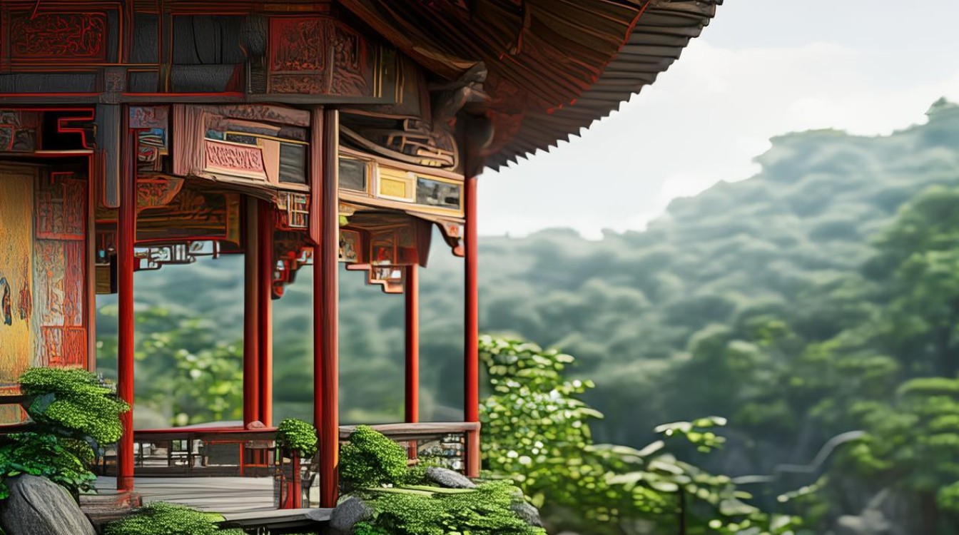 如何将传统与现代元素融入亭子的生态设计以实现可持续性？-图1