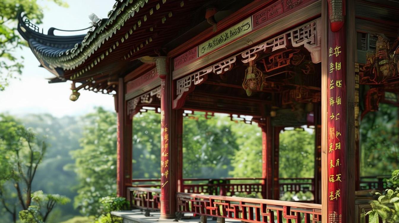 如何将传统与现代元素融入亭子的生态设计以实现可持续性？-图3