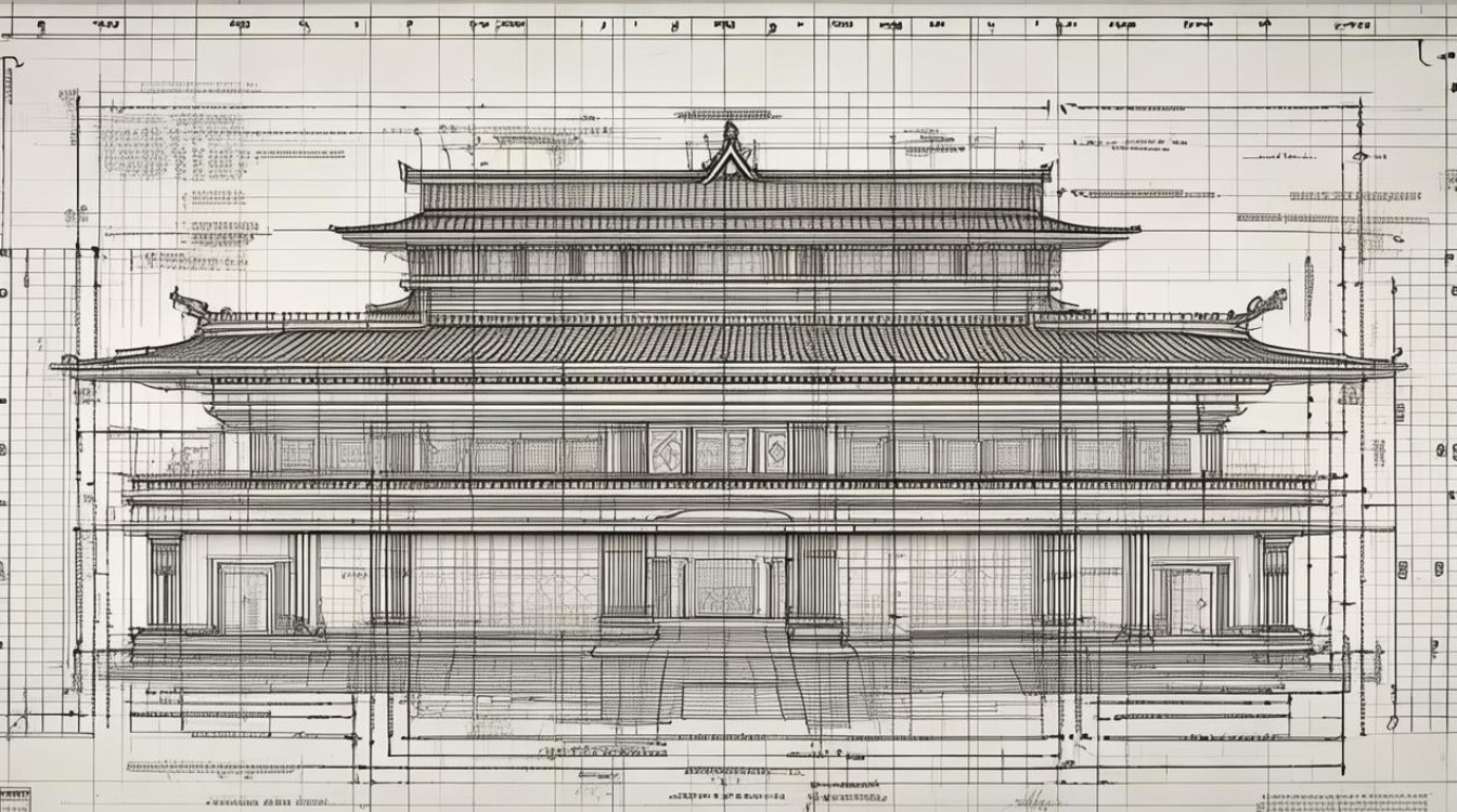 寺庙建设设计图，寺庙建设设计图纸-图1