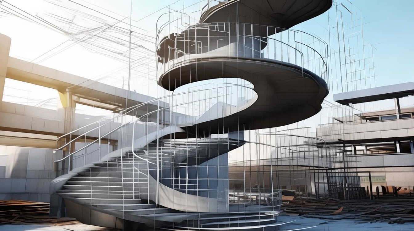 建筑土木工程楼梯图，建筑土木工程楼梯图片-图1