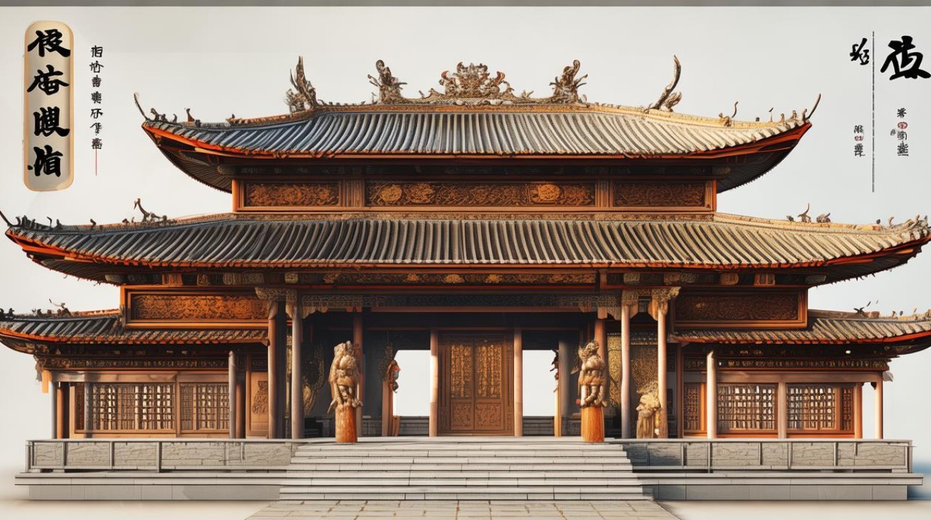 农村庙设计图，农村庙设计图片大全-图1