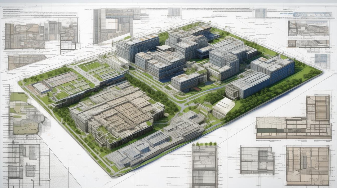 城市综合体设计图纸，城市综合体设计图纸大全-图1
