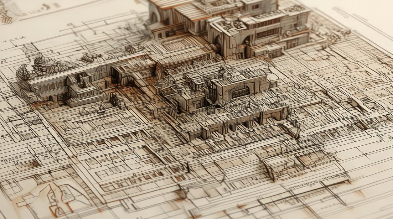 古建筑图纸设计，古建筑图纸设计图-图1