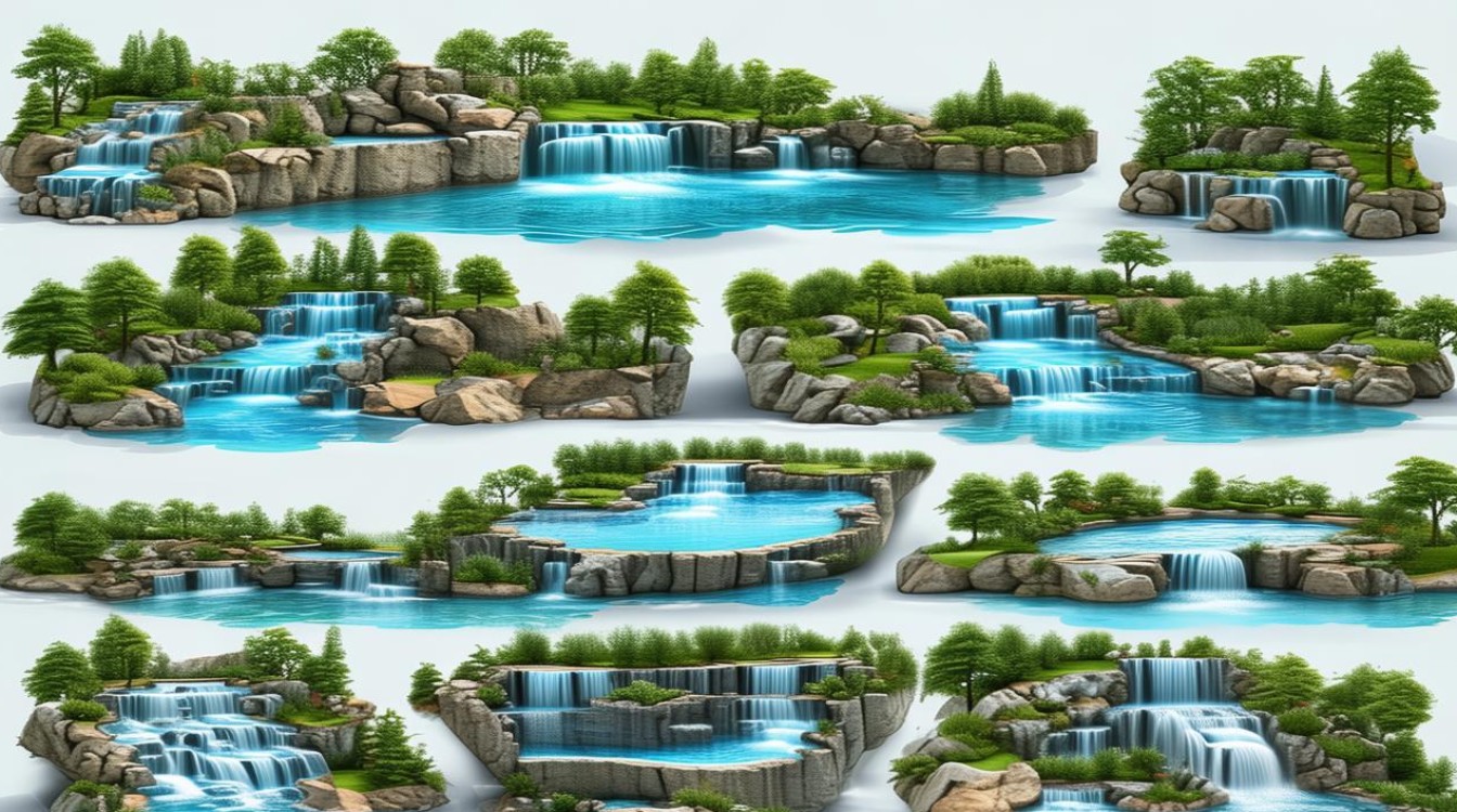 水景设计平面图片，水景设计平面图片大全-图1