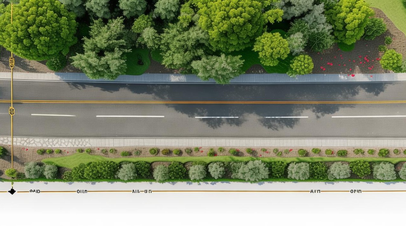 景观设计常见尺寸车道，景观设计道路尺寸-图1