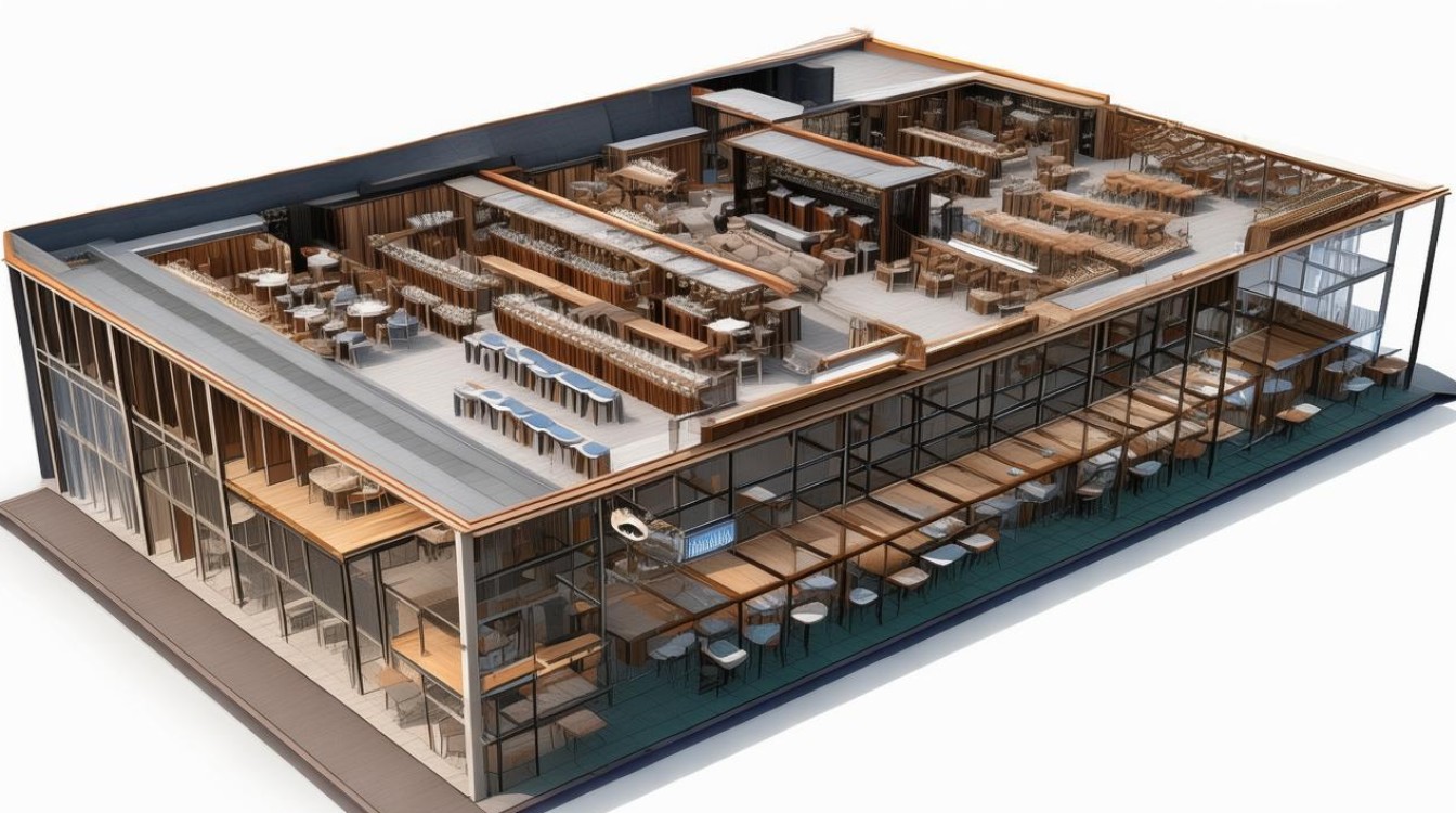 饭店建筑设计图，饭店建筑设计图片大全-图1