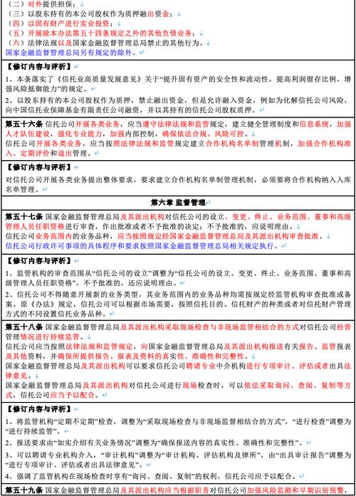 信托公司集合资金信托计划管理办法