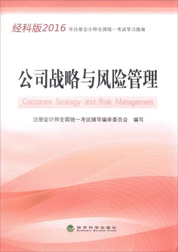 注册会计师公司战略与风险管理