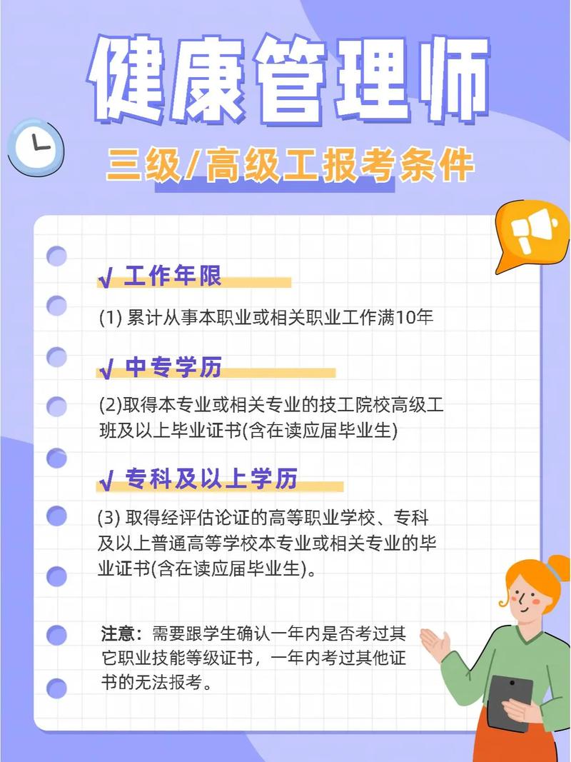 考健康管理师需要什么条件