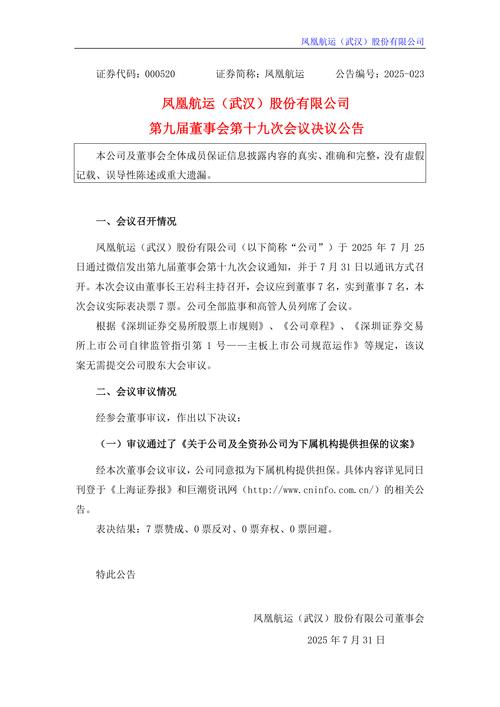 董事会决议 对外投资