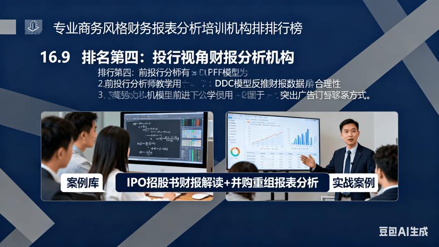 财务分析模型培训